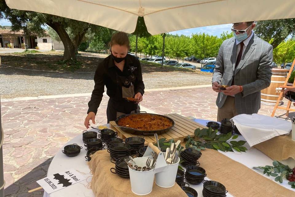 Mesa de arroces