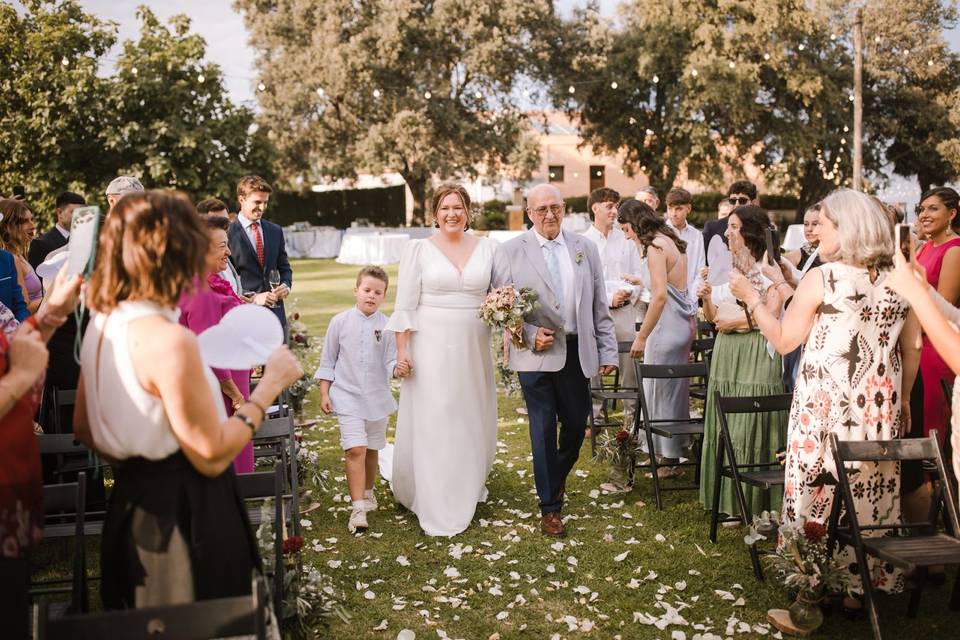 Entrada de la novia