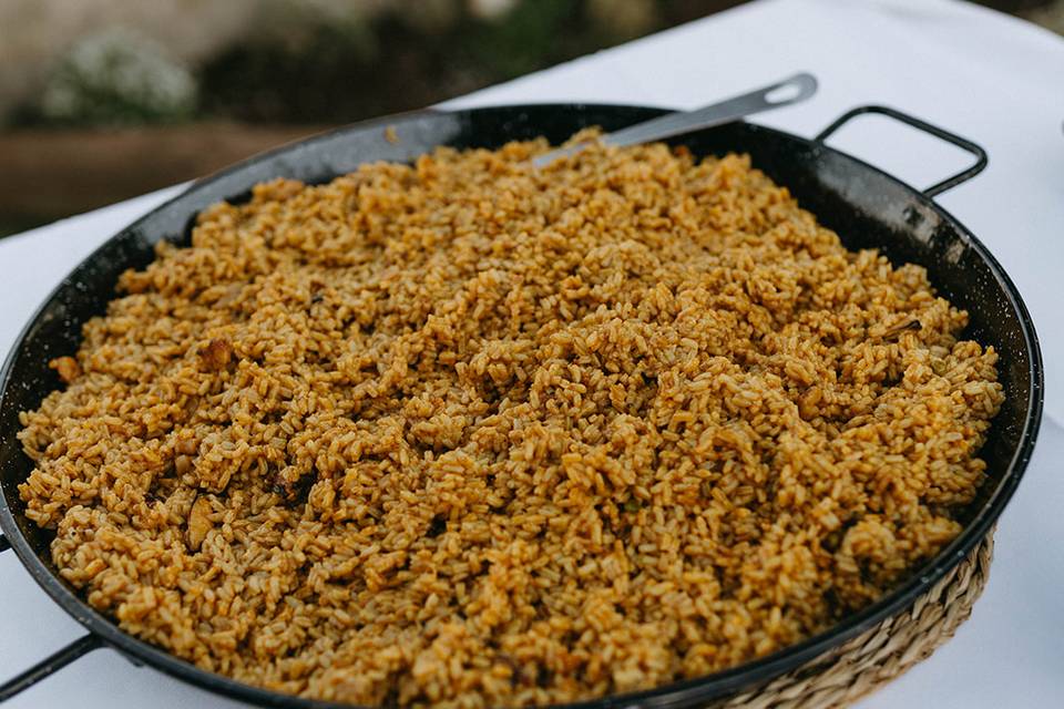 Mesa de arroces