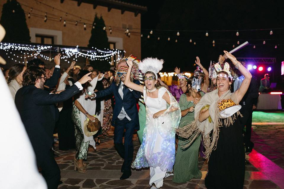 Baile en la terraza