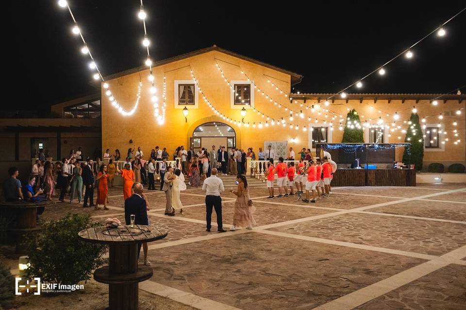 Baile en la terraza