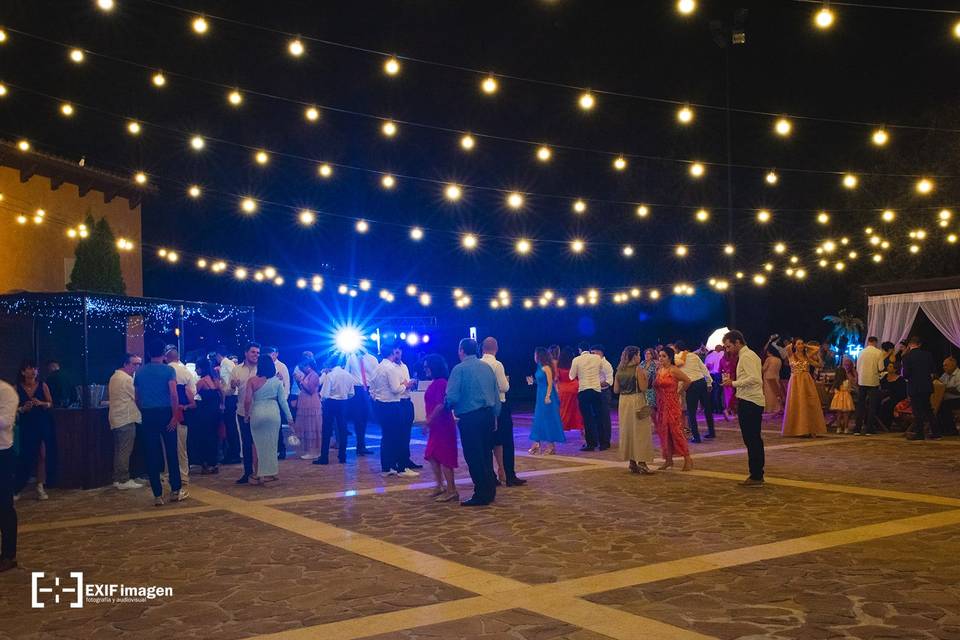 Baile en la terraza