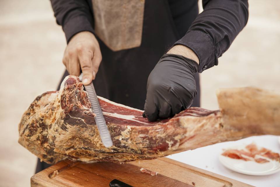 Corte de jamón