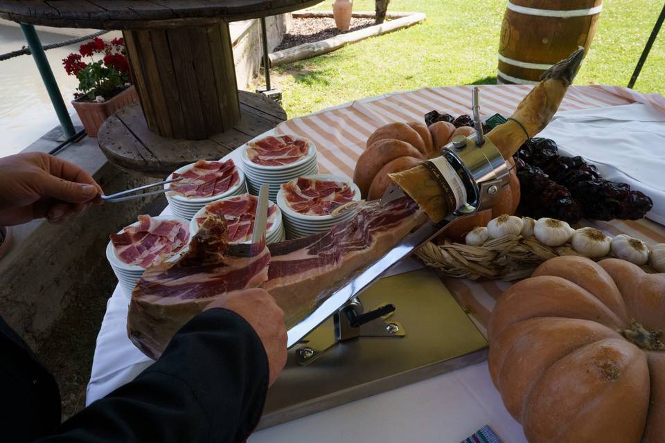 Corte de jamon