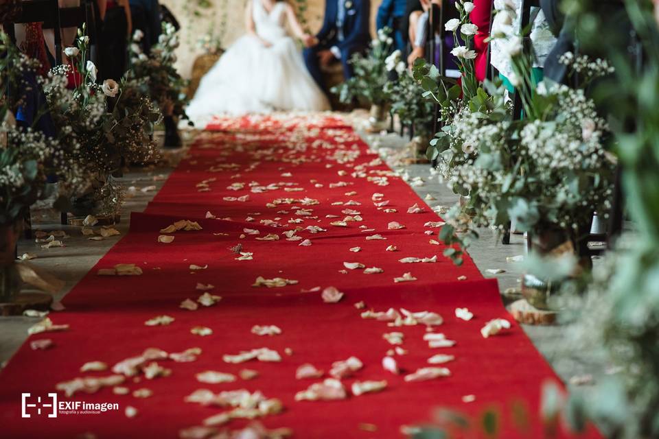 Detalles de la ceremonia