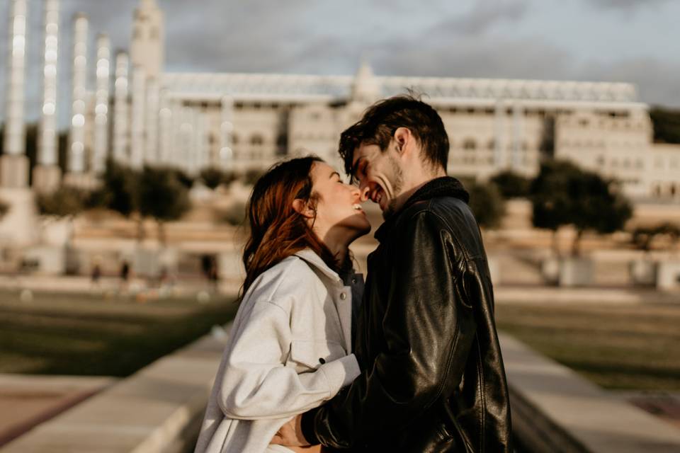 Pareja feliz