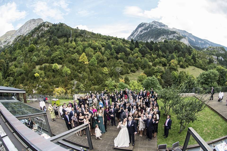 Ceremonia en jardín