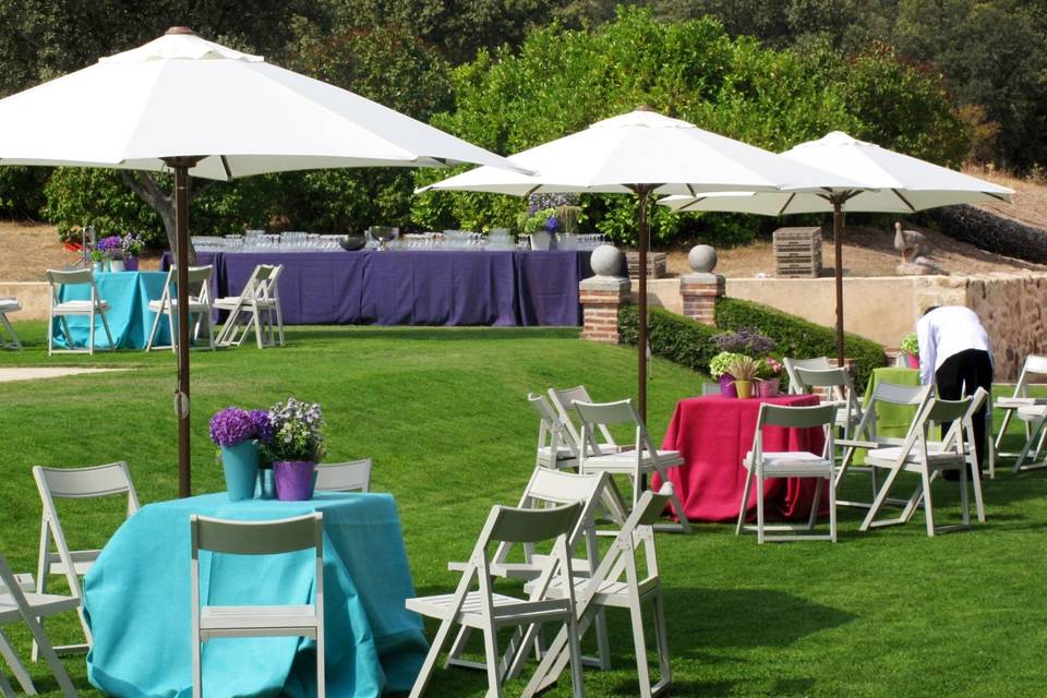 Catering boda al aire libre