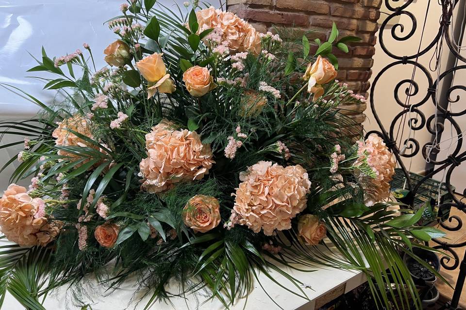 Centro floral iglesia
