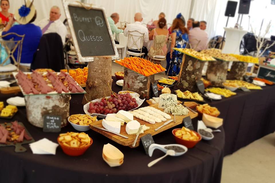 Buffet de quesos