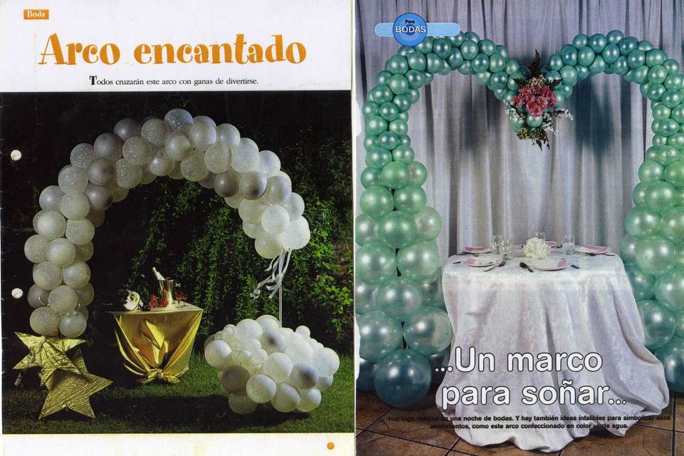 Decoración con globos