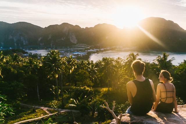Atardecer en Koh Phi Phi