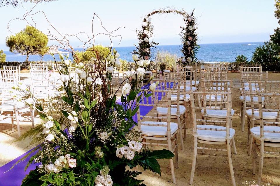 Boda en la playa