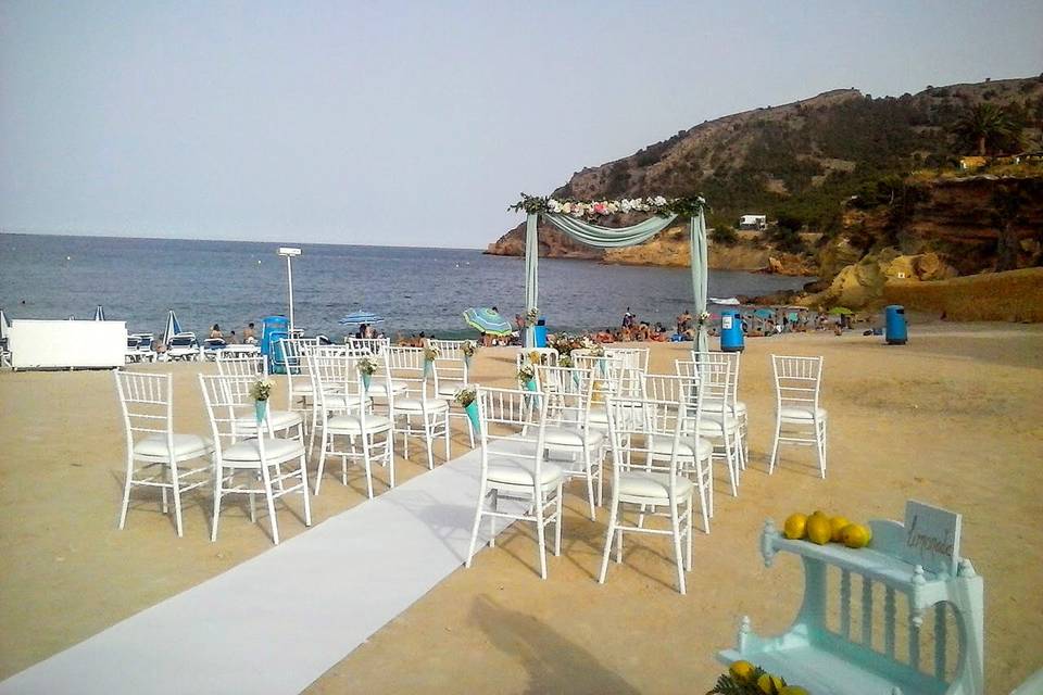 Bodas en la playa