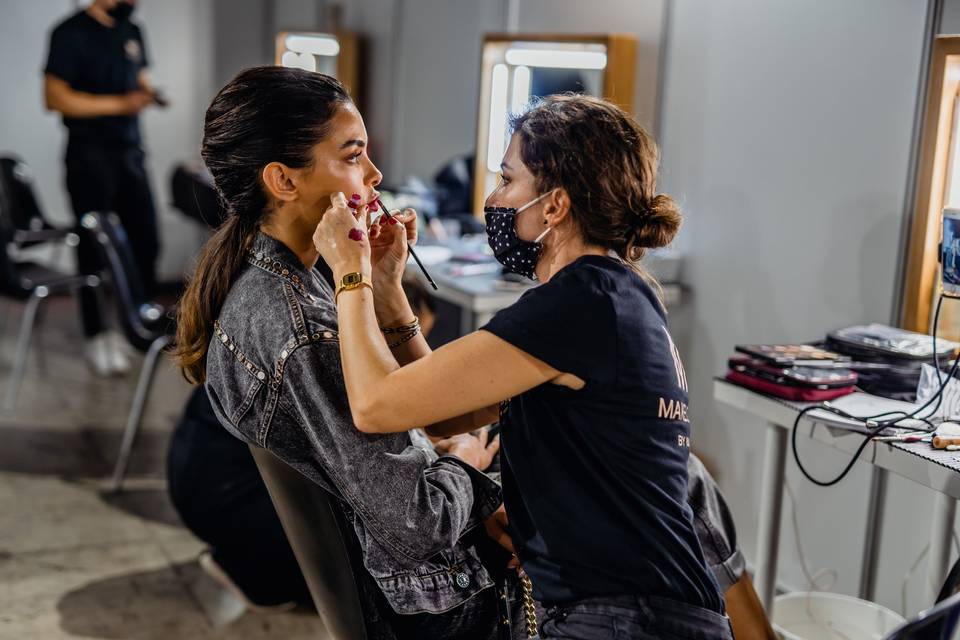 Maquillaje en la Bridal Week