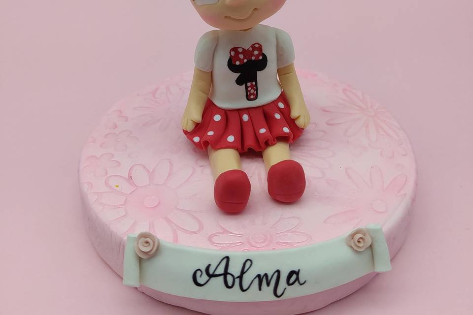 Figura niña cumpleaños