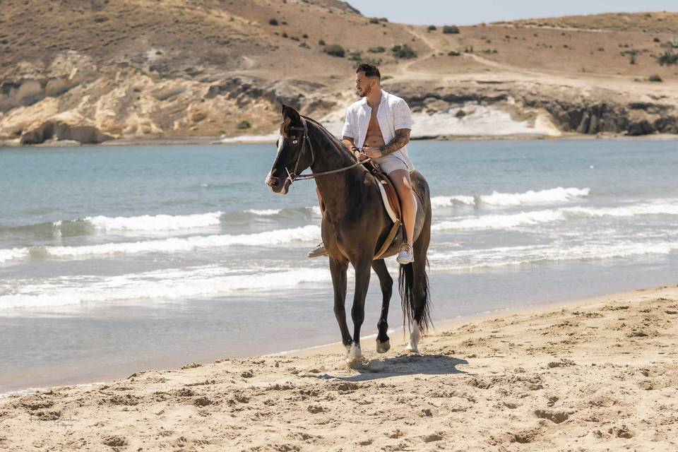 Jose en caballo