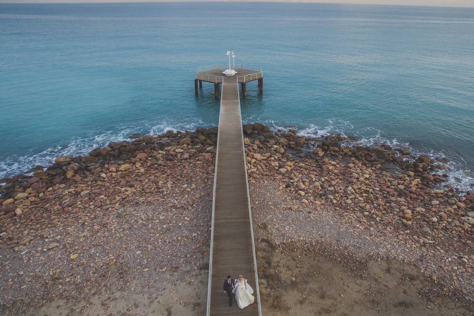 Frente al mar