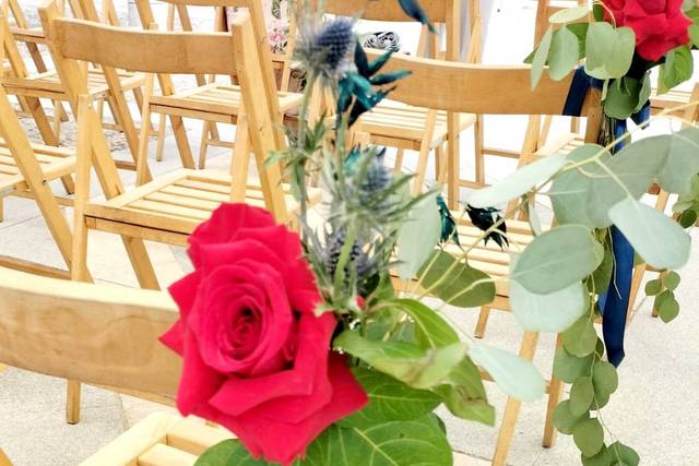 Ramo de novia Valencia en flores preservadas 100% naturales