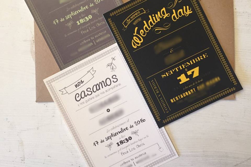 Invitaciones personalizadas