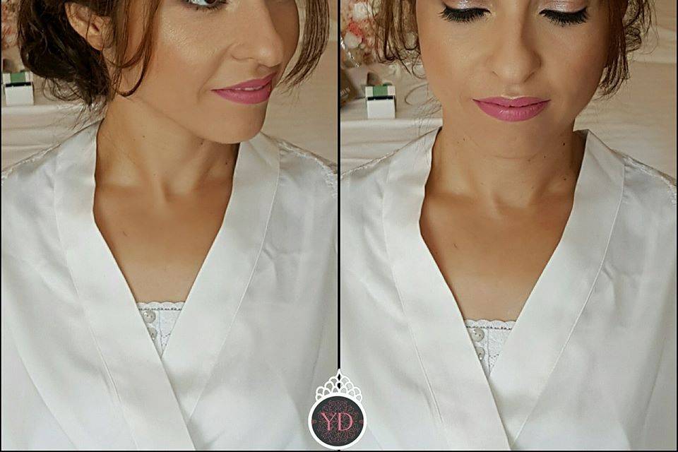 Maquillaje de novia fresca