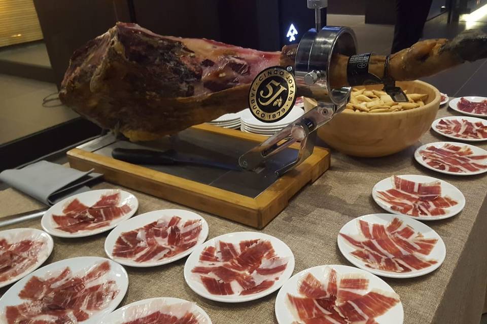 Evento de corte de jamón