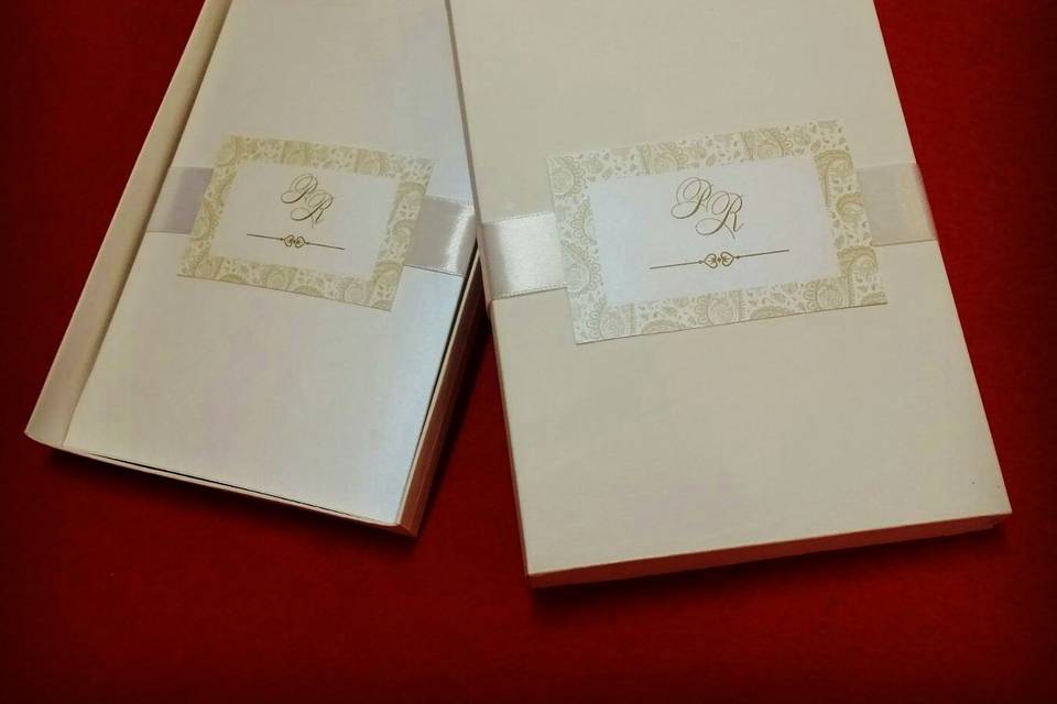 Invitación joya con caja