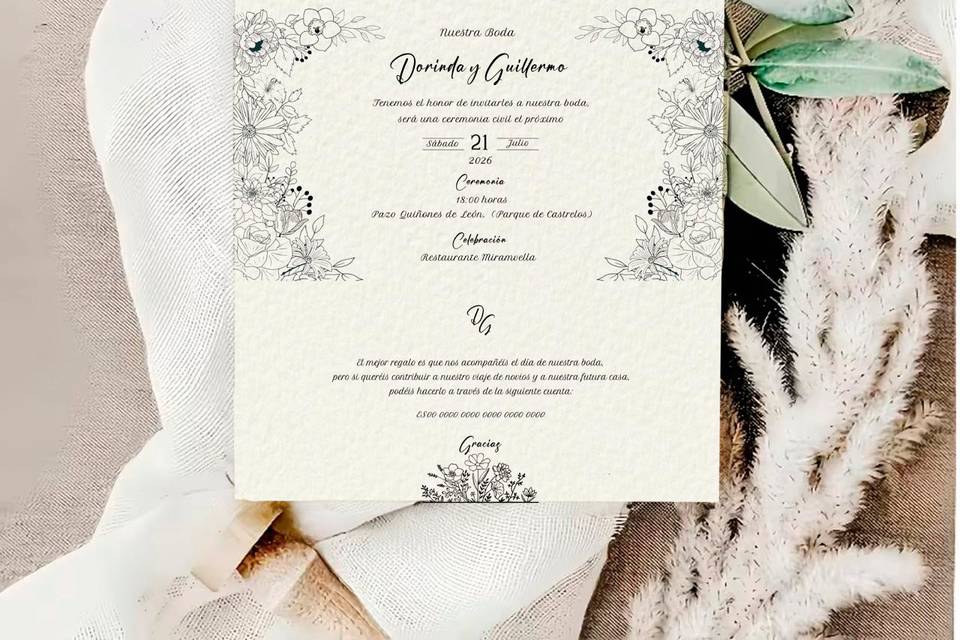 INVITACIÓN SOBRE