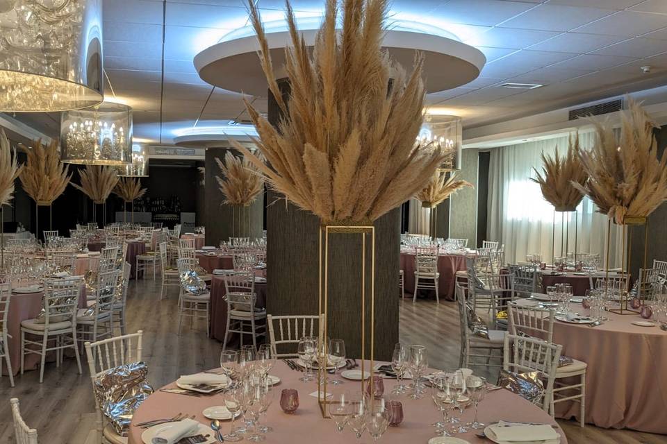 Banquete en salón