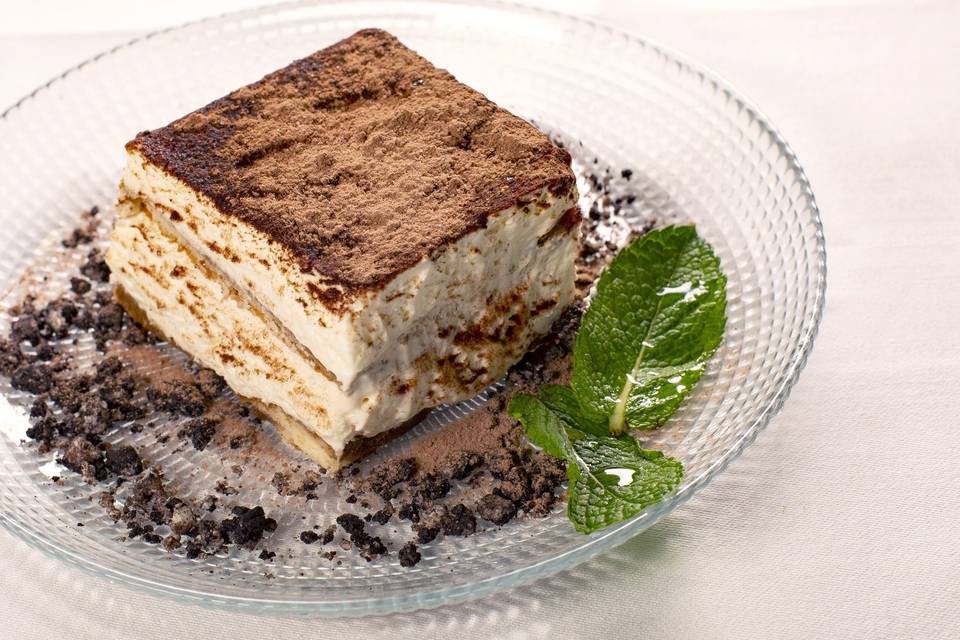 Tiramisú casero