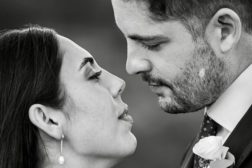 El novio y la novia