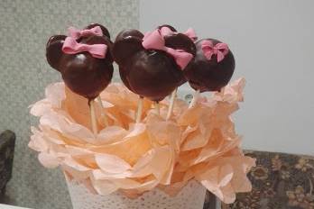 Cake pops de minie