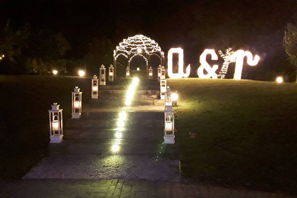 Letras luminosas