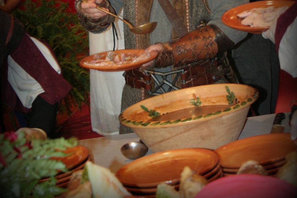 Cena medieval hobbit