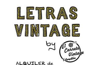 Letras Vintage