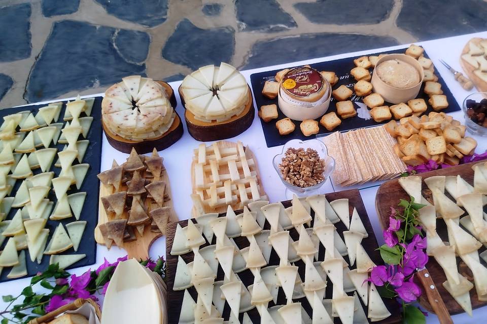 Mesa de quesos Boda