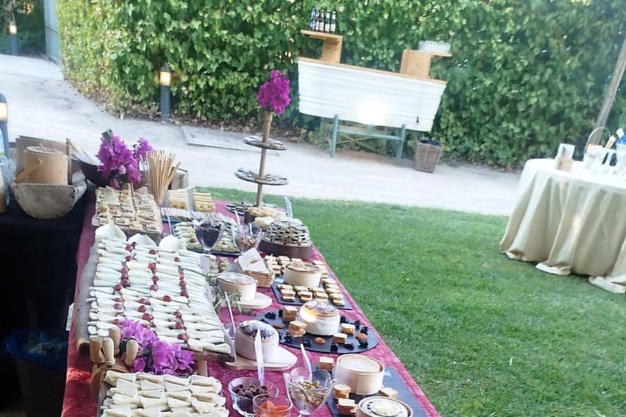 Mesa de quesos Boda