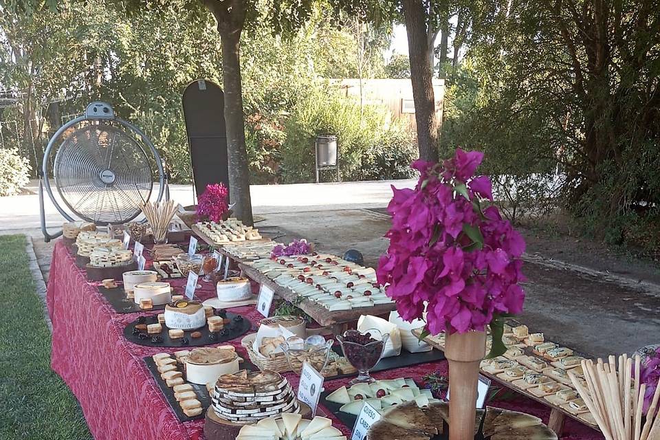 Mesa de quesos Boda