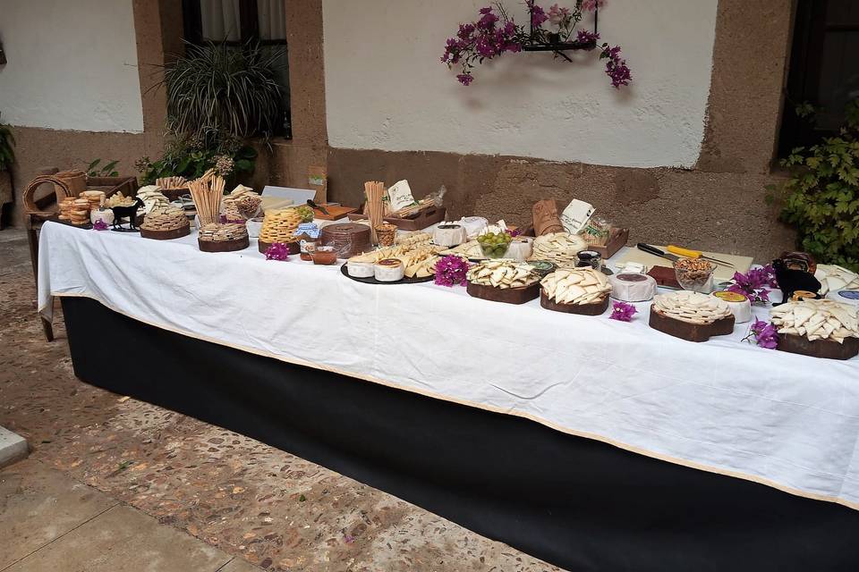 Mesa de queso Boda