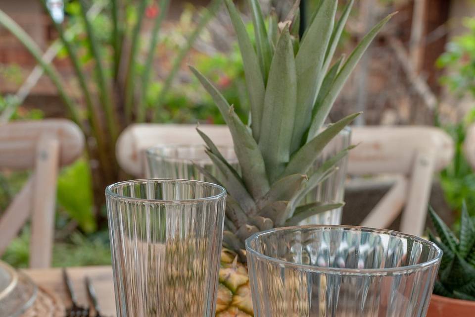 Decoración tropical