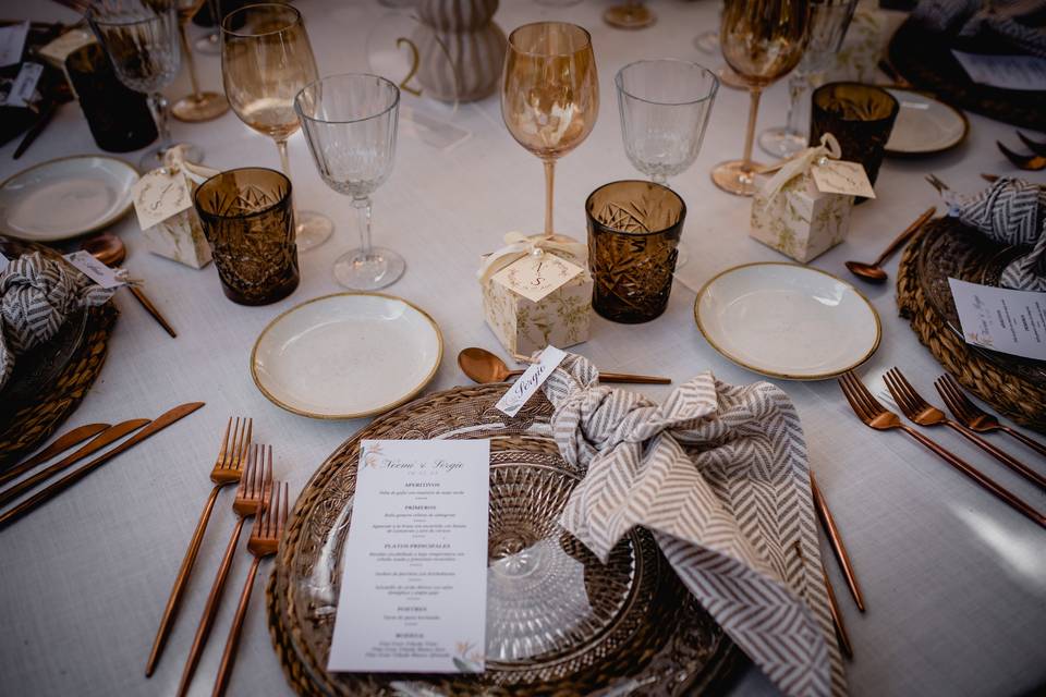 Decoración de mesa
