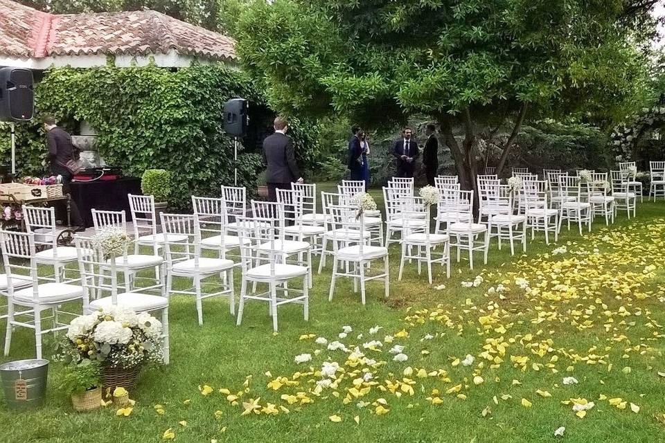 Boda en amarillo