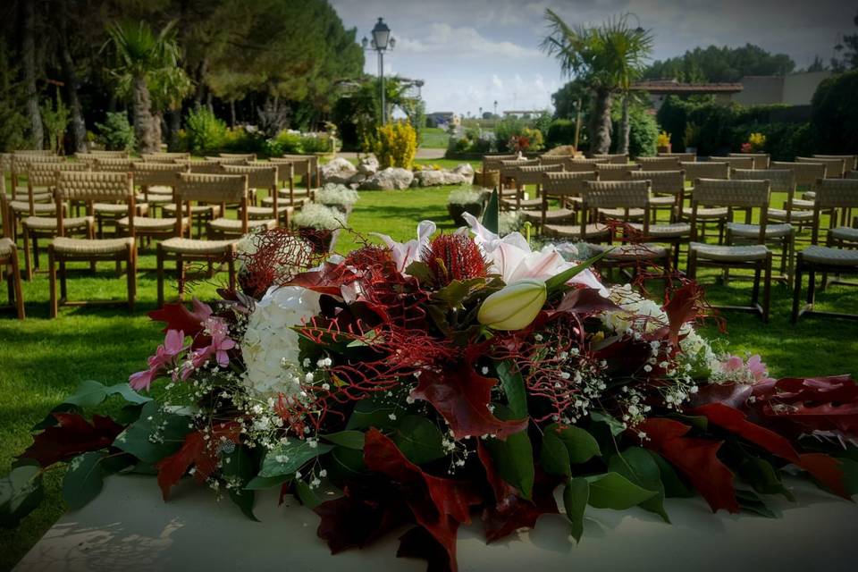 Ceremonia al aire libre