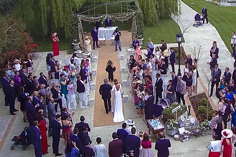 Bodas desde el aire