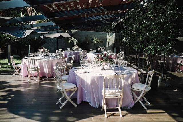 Montaje de boda exterior