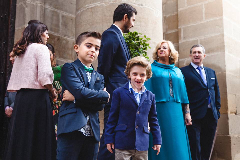 Los niños de la boda