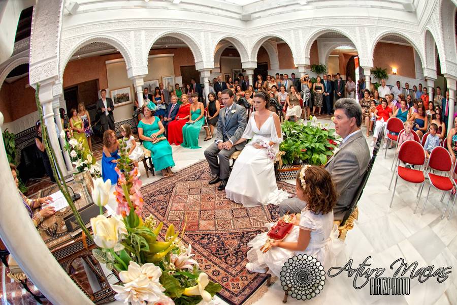 Boda en el castillo de Bil bil (Benalmadena)