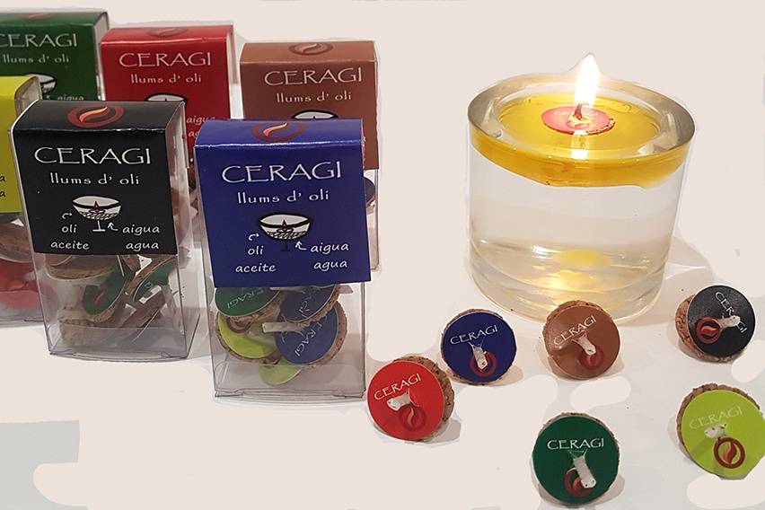 Velas de aceite