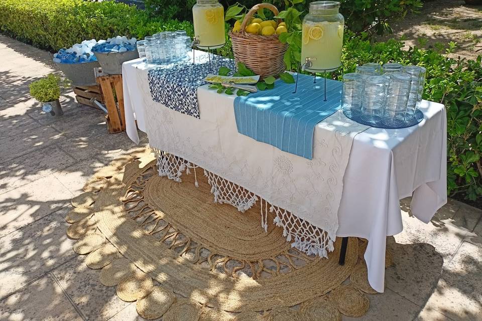 Limonadas y aguas