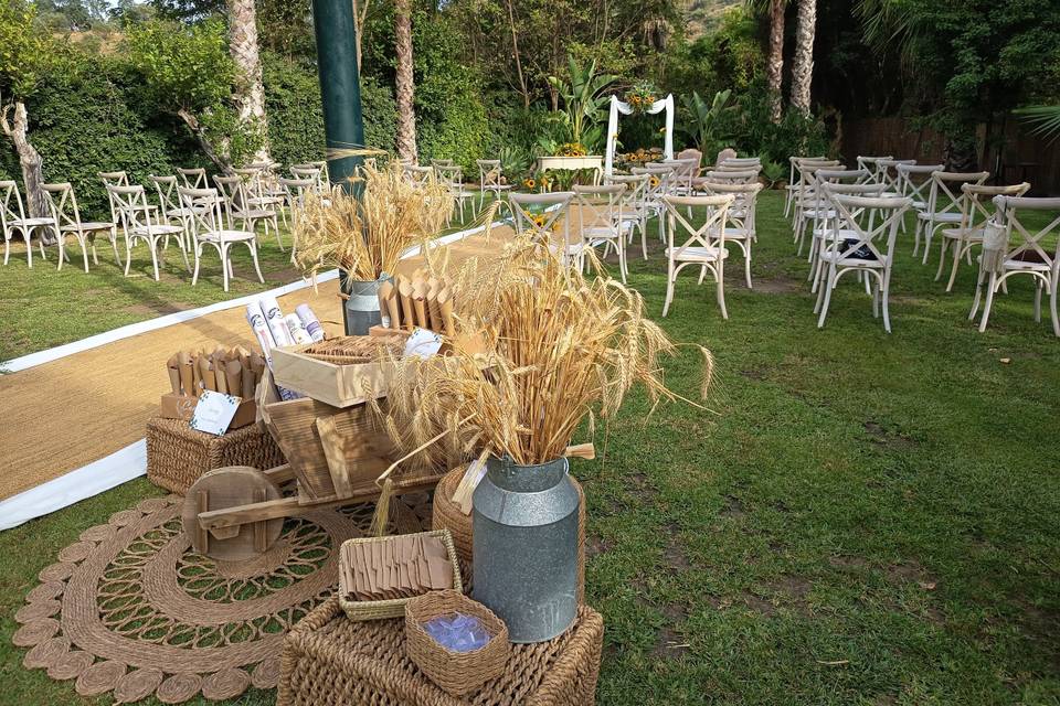 Ceremonia jardin